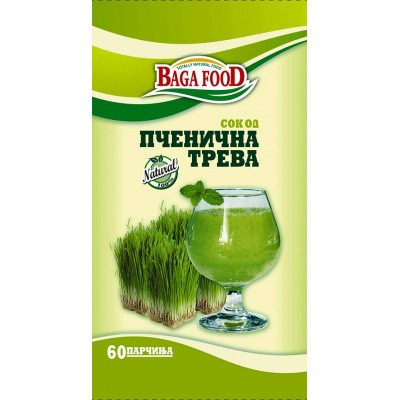 Свежо замрзнат сок од Пченична трева