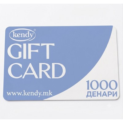GIFT CARD 1000 ДЕНАРИ