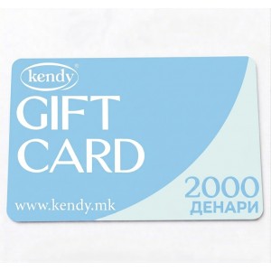 GIFT CARD 2000 ДЕНАРИ