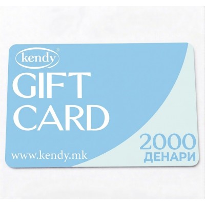 GIFT CARD 2000 ДЕНАРИ
