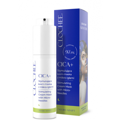 CICA+Stimulating night cream -mask with micro -needles 50ml II  CICA+ Стимулирачка крема-маска со микроиглички за ноќна нега 50 мл