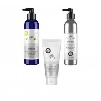 Cleansing set: Масло за чистење на лице, Масло за туширање +Подарок Пилинг за лице