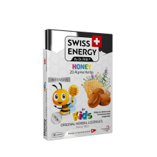 Swiss Energy Мед +20 билки за деца  12 пастили