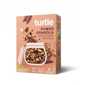Turtle Power чоко гранола со јатки 350gr