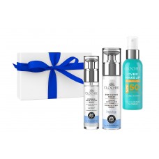 Сет 2+1 : Moisturising serum, Hidroactive sorbet+ SPF  50 Over make up spray