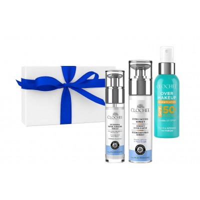 Сет 2+1 : Moisturising serum, Hidroactive sorbet+ SPF  50 Over make up spray